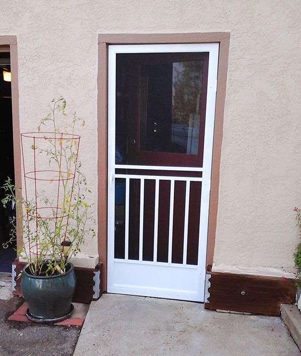 Swinging Screen Doors - Security Screen Doors | Mike's Mobile